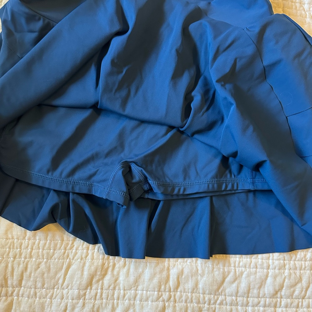 HALARA Elegant Teal Tiered Skort medium - Picture 2 of 3